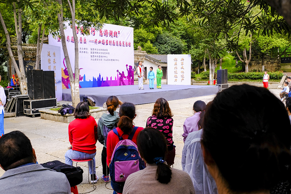 2020年9月由我馆举办的非遗进景区活动